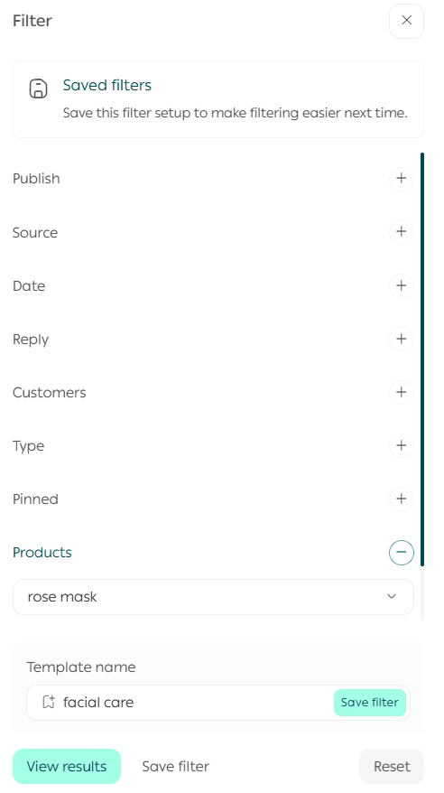 Questions & reviews management