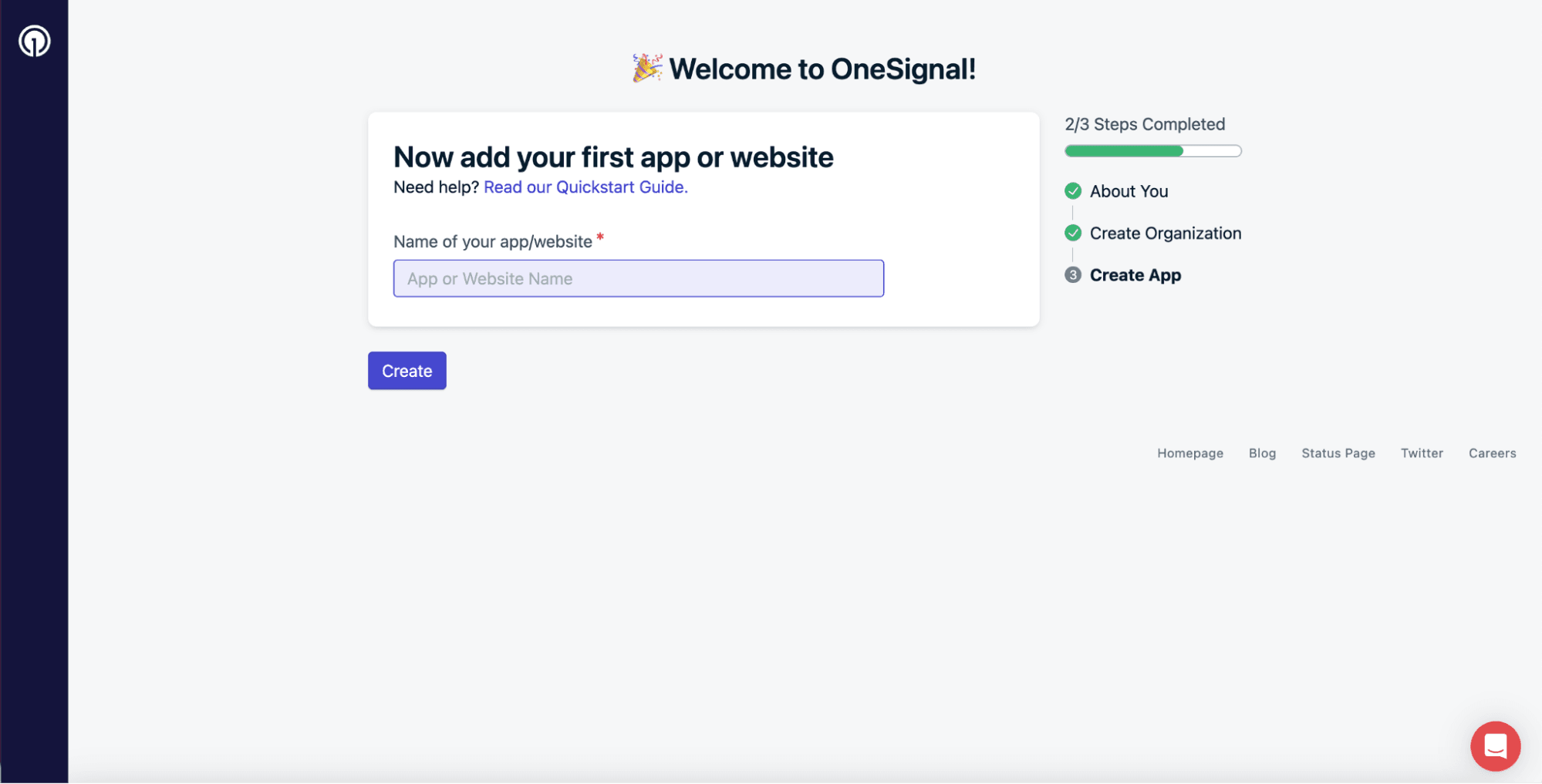 Connecting OneSignal for push notifications