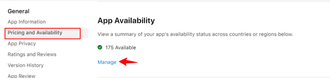 My Apps: Core app management page