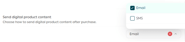 Customize order settings
