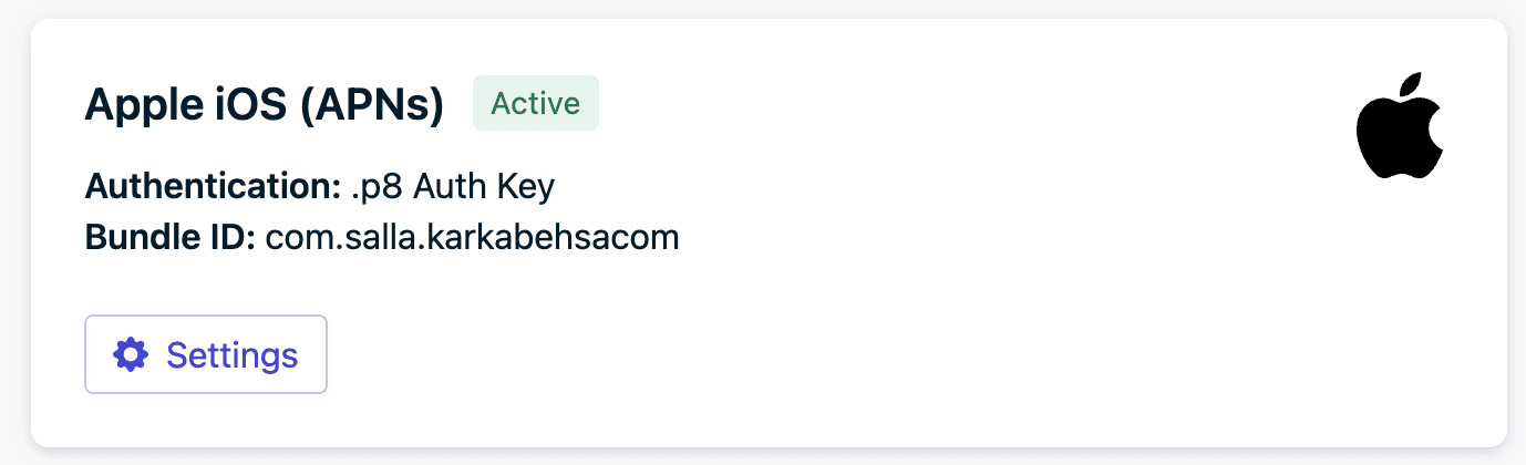 Connecting OneSignal for push notifications