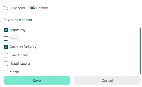 Create a New Order Manually