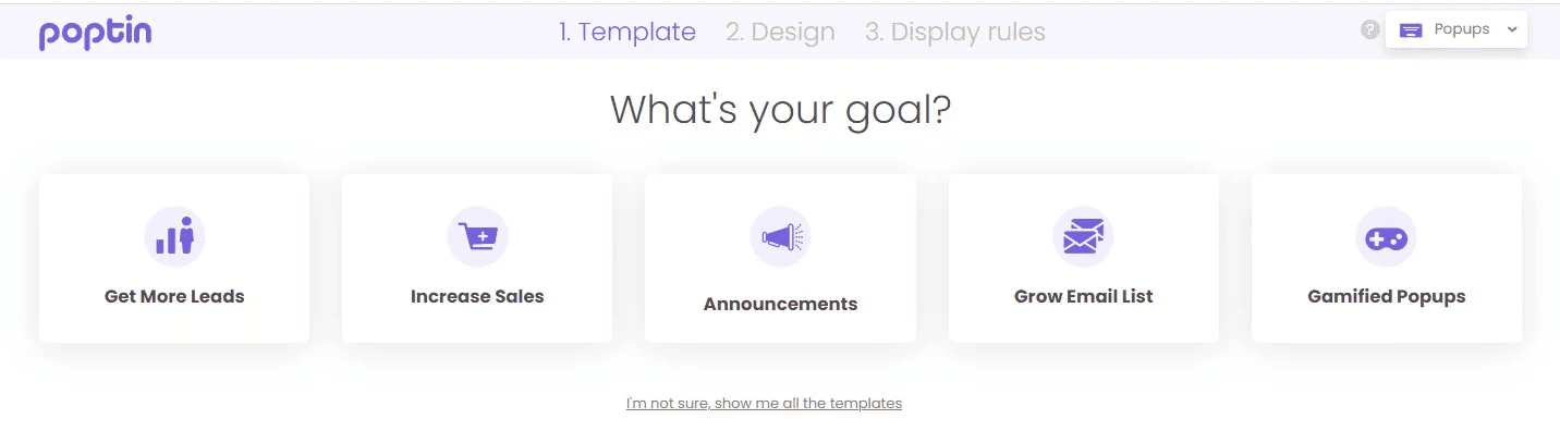 Integrating Poptin for pop-up campaigns
