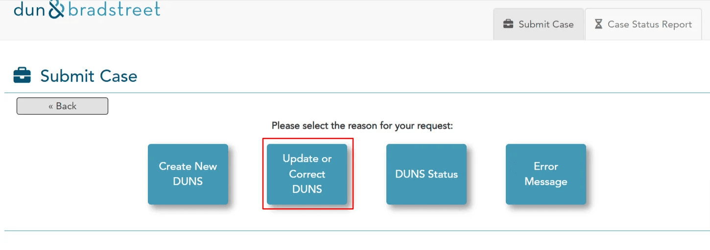Global company identifier (D-U-N-S Number)