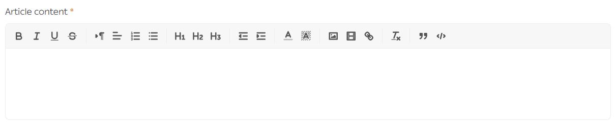 Writing a new blog post on your store blog